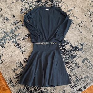 Olive & Tuesday skirt and sweater set